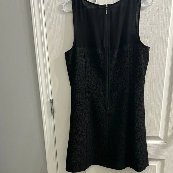 Kensie Black Dress with White Lace Detail - Picture 9 of 9